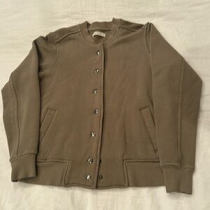 Madewell olive color bomber jacket. Size XS.